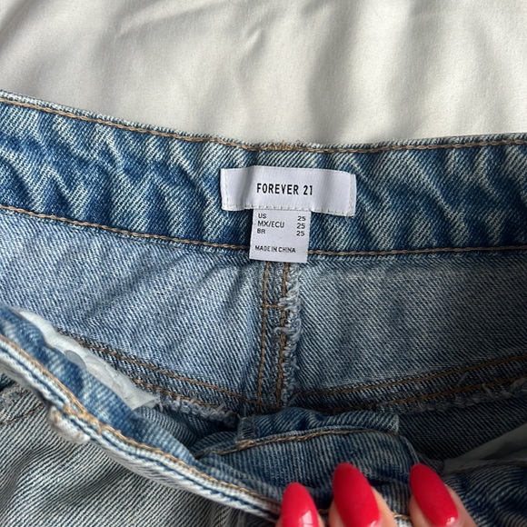 Forever 21 Denim Shorts - Picture 2 of 4